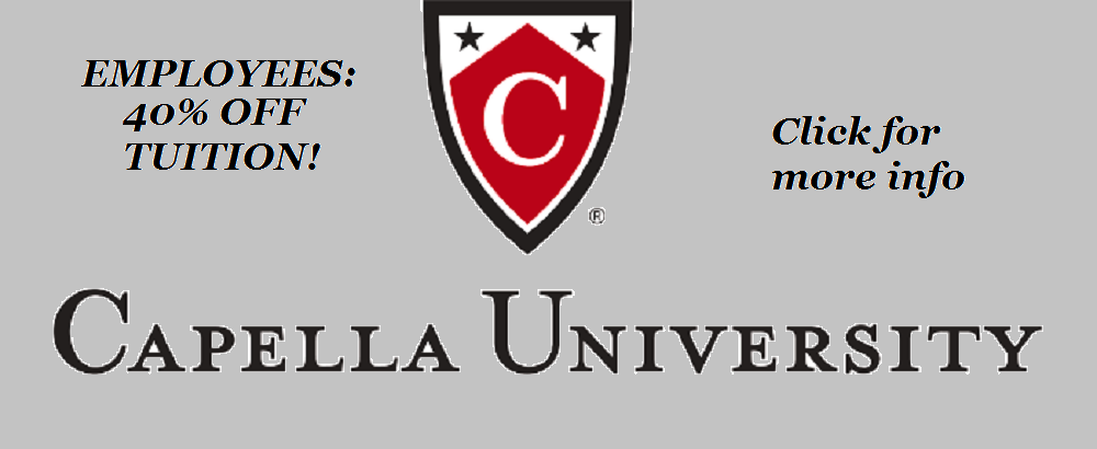 Capella University Discount Now Available!